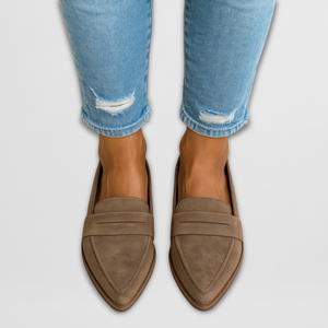 Nadia – Stylish Suede Loafers