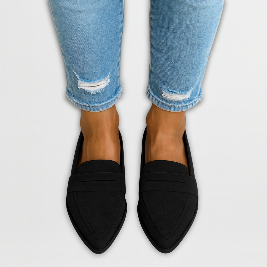 Nadia – Stylish Suede Loafers