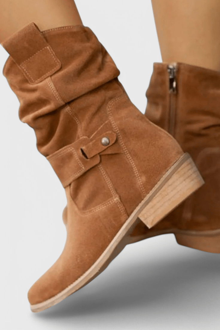 Aira | Classic Suede Ankle Boots