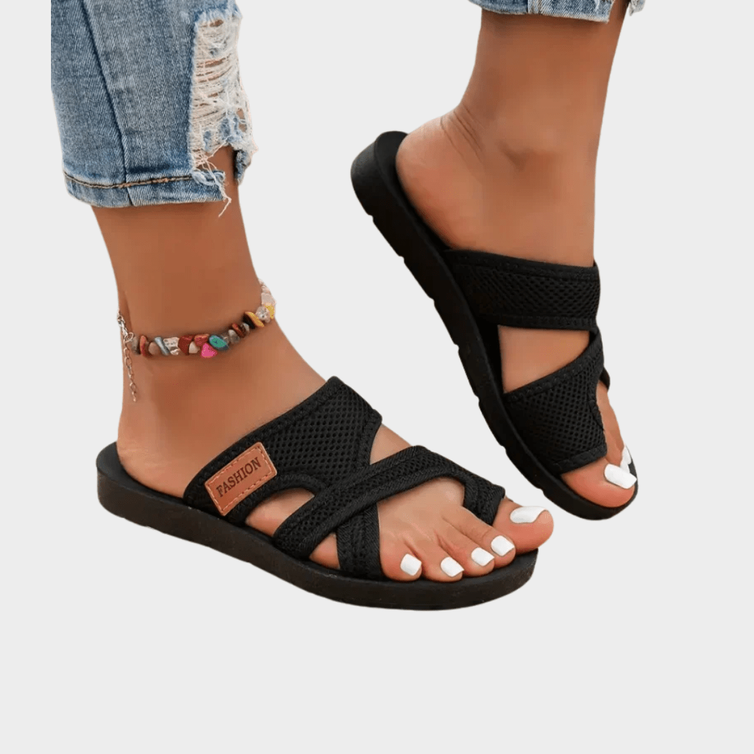 AMIRA | STYLISH MESH SANDALS