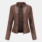 Anne | Elegant Leather Jacket