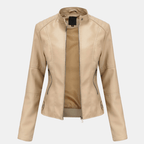 Anne | Elegant Leather Jacket