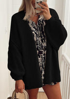 Aria | Oversized Knit Cardigan Sweater