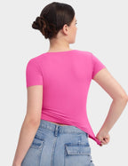 Aria | Second-Skin V-Neck Top