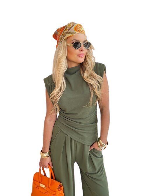 Arianna | Green Cozy Two Piece Set