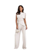 Arianna | White Cozy Two Piece Set