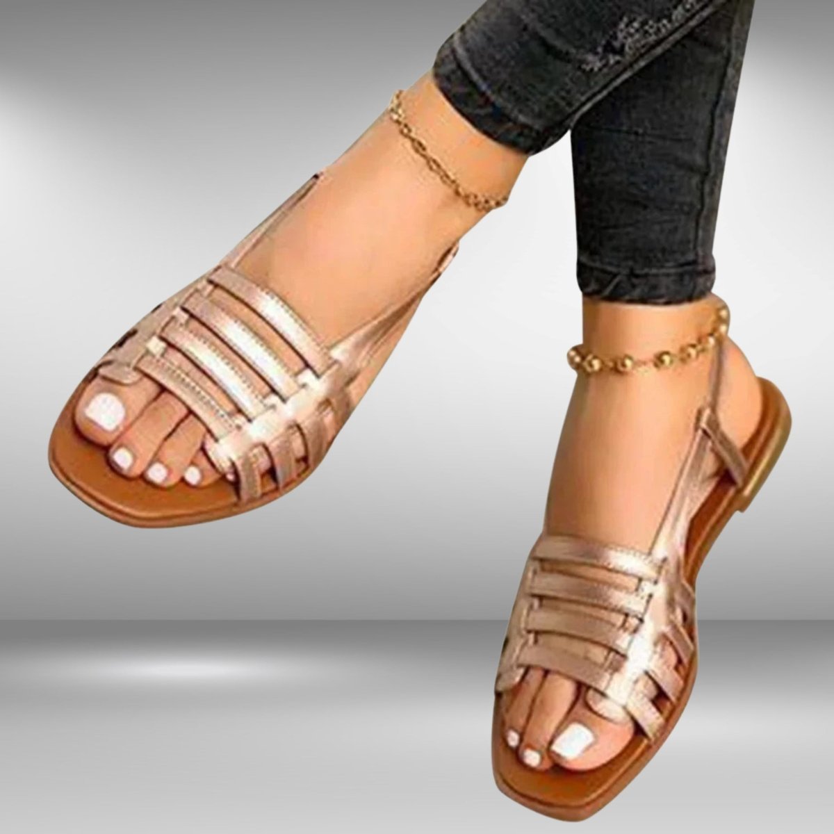 ATHENA | MODERN OPEN TOE ROMAN SANDALS