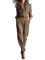 Aura | Modern Fitted Jumpsuit