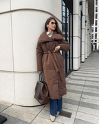Belted Long Down Jacket