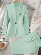 Bruna | Elegant Jacket and Pants Suit