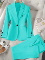 Bruna | Elegant Jacket and Pants Suit