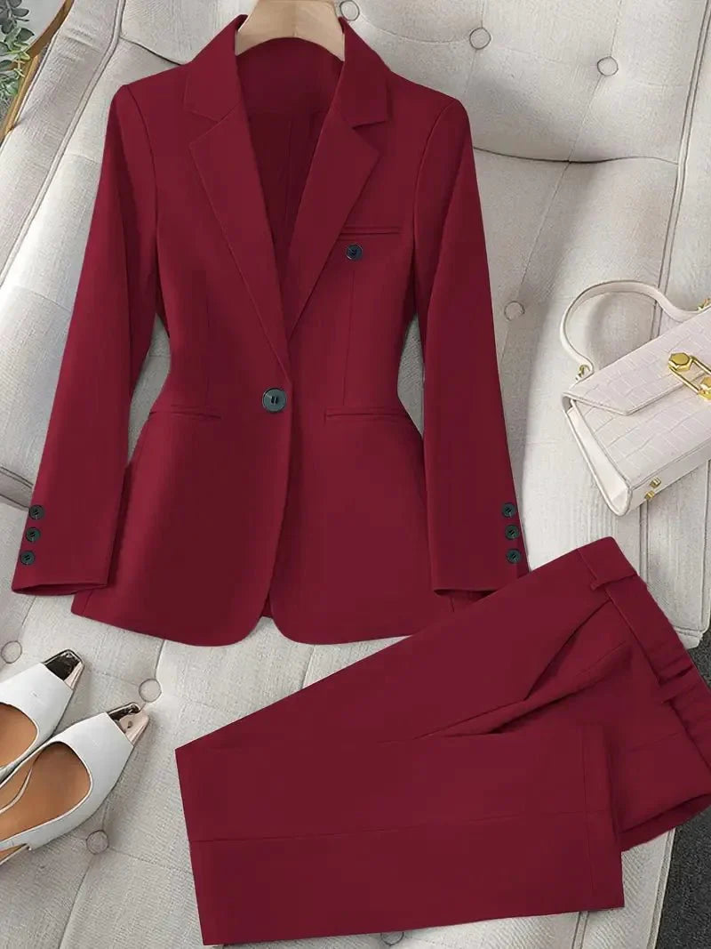 Bruna | Elegant Jacket and Pants Suit