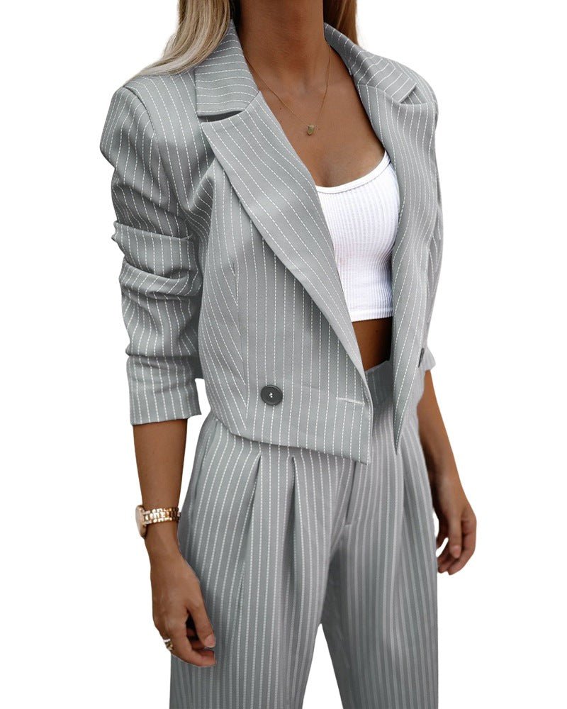 Chic Striped Suit
