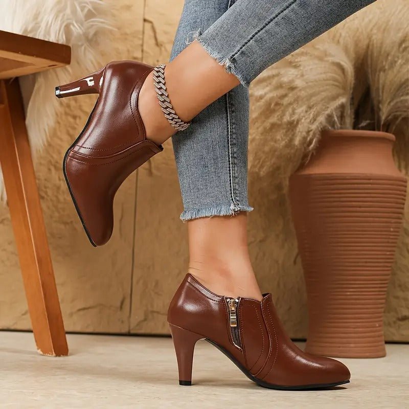 Clarisse | Support Heeled Ankle Boots