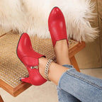 Clarisse | Support Heeled Ankle Boots