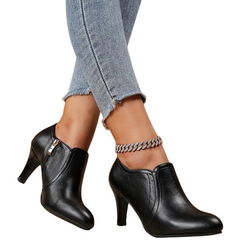 Clarisse | Support Heeled Ankle Boots