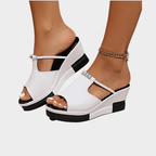 CLAUDIA | ORTHOPEDIC WEDGE SANDALS