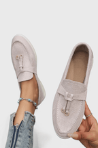 Coralie | Suede-Finish Everyday Loafers
