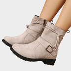Delaney | Low Heel Ankle Boots