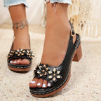 DIANA | STYLISH THICK HEELS SANDALS