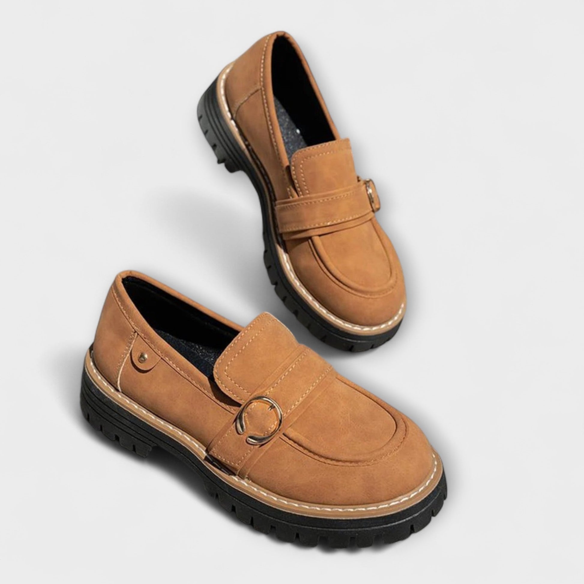 Lora – Casual Round-Toe Loafers