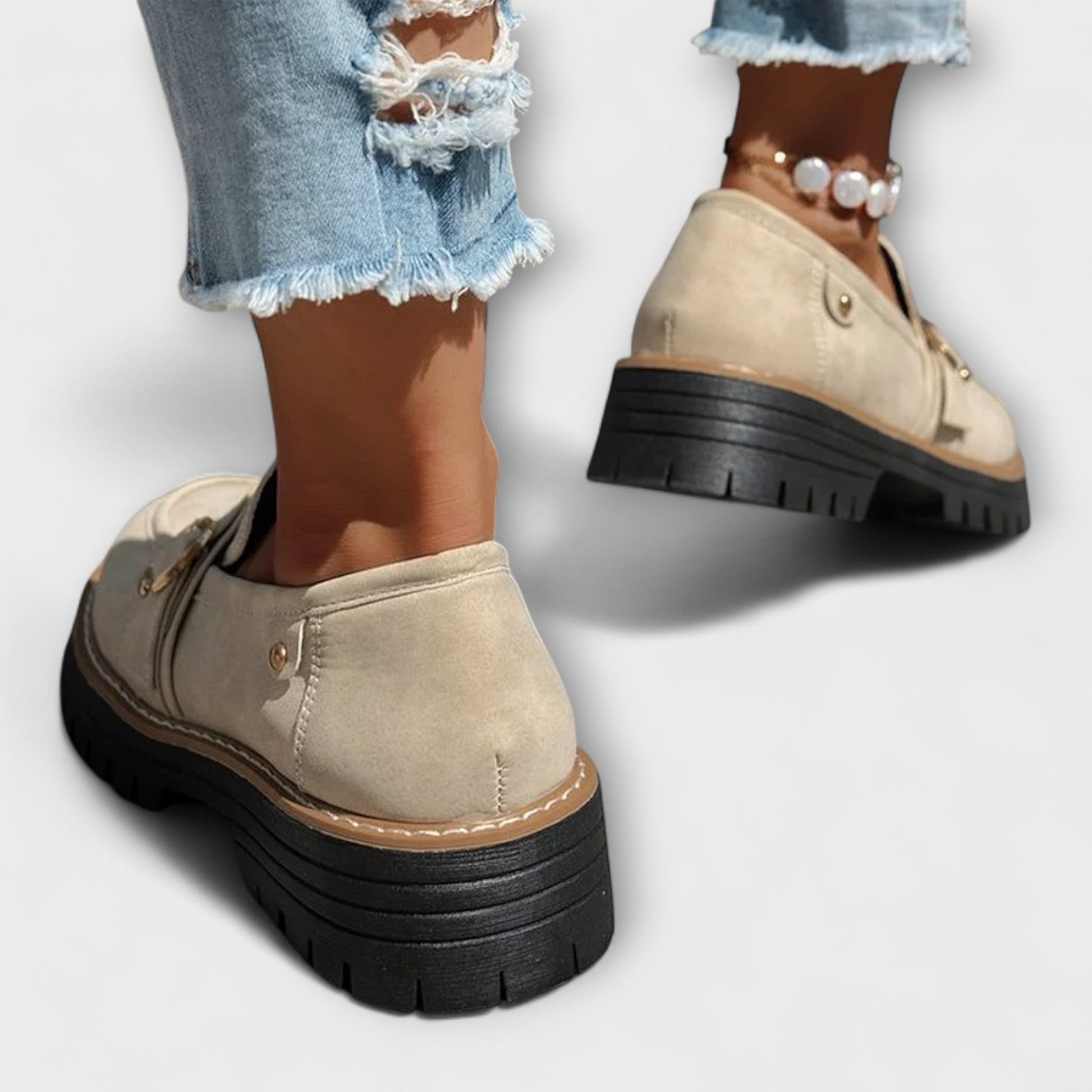 Lora – Casual Round-Toe Loafers