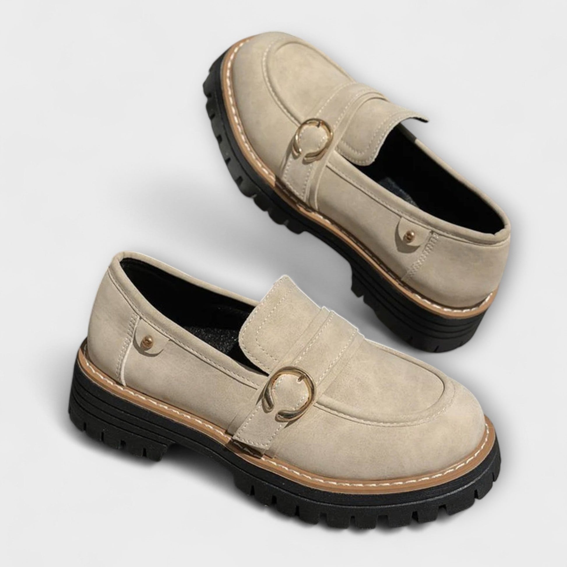 Lora – Casual Round-Toe Loafers
