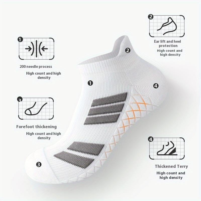 10-Pack Orthopaedic Unisex Trainer Socks