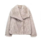 Elegance Plush Coat