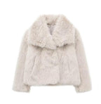 Elegance Plush Coat