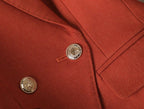 Elegant Suit with Gold Buttons