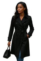 Élina™ | Mid-Length Trench, Chic and Practical