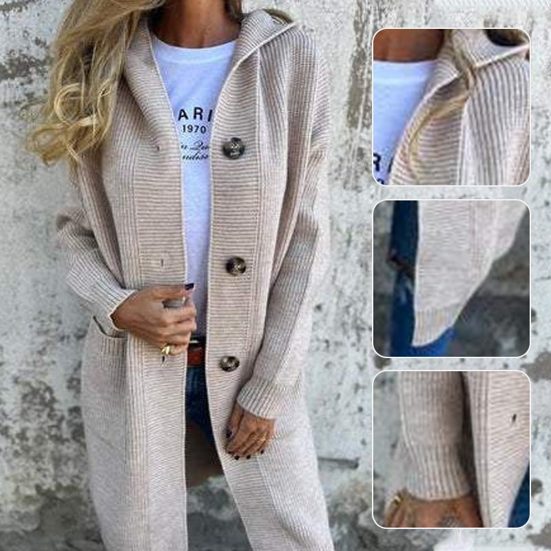 Emilien | Chic Knitted Long Coat