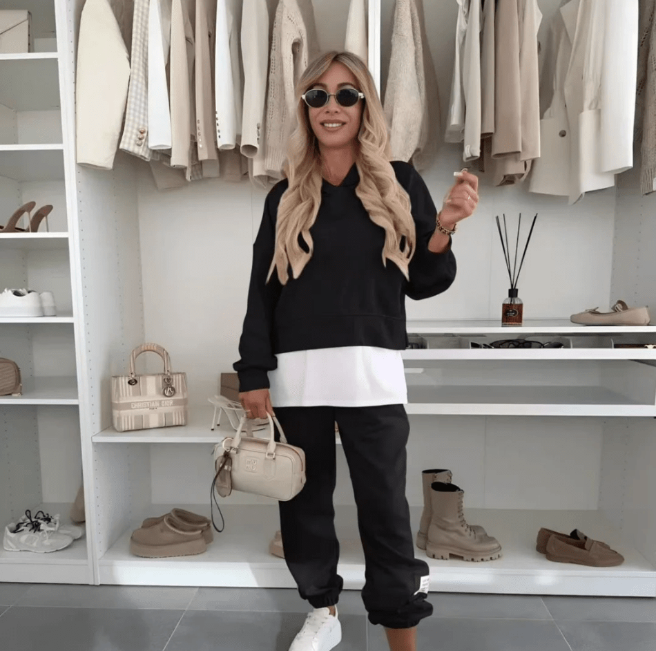 Eva | Urban Casual Hoodie Set coat