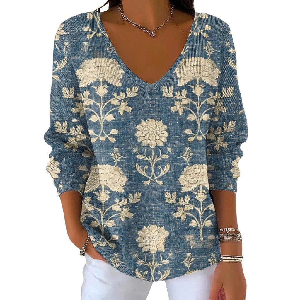 Livia | Elegant V-Neck Sweater