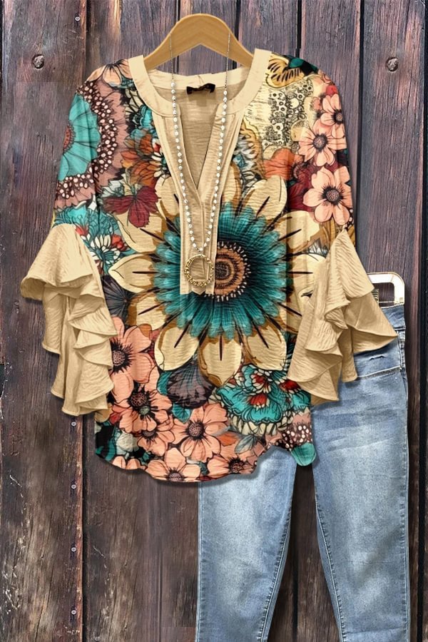 Floral Blouse | Spring Elegance