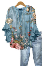 Floral Blouse | Spring Elegance