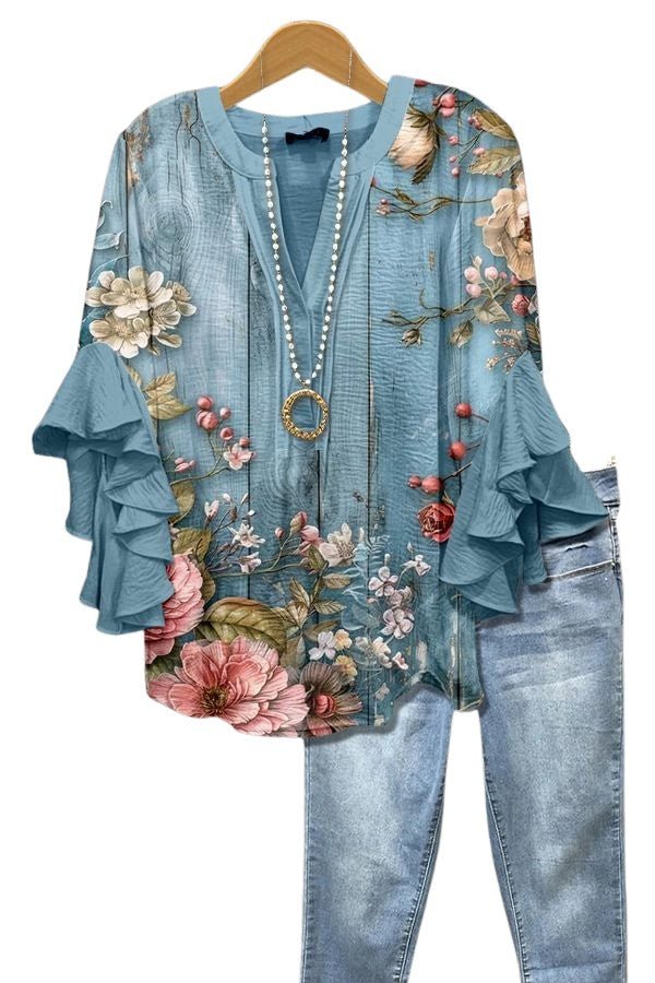 Floral Blouse | Spring Elegance