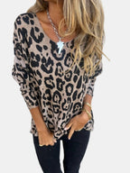 Greta | Leopard Print Blouse