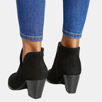 Hailey | Block Heel Ankle Boots