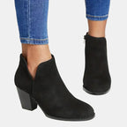 Hailey | Block Heel Ankle Boots