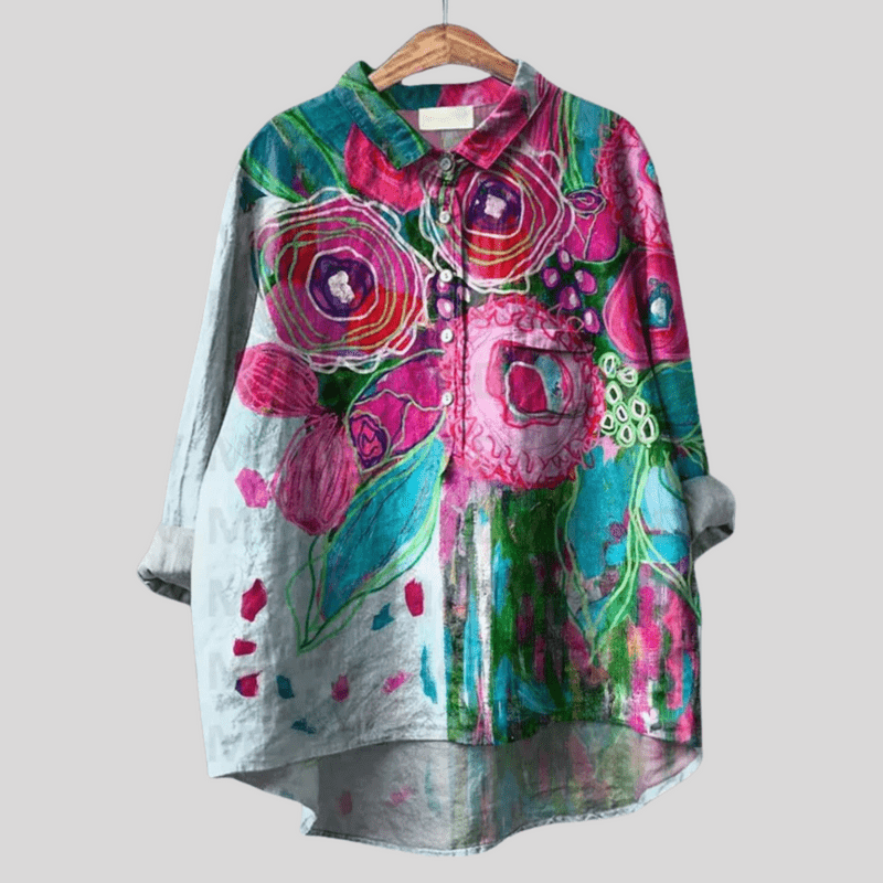 INDRA | VINTAGE FLORAL BLOUSE