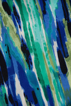 Inna | Marble Print High-Waisted Straight Leg Pants