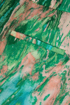 Inna | Marble Print High-Waisted Straight Leg Pants