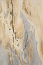 Inna | Marble Print High-Waisted Straight Leg Pants