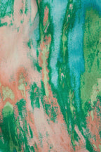 Inna | Marble Print High-Waisted Straight Leg Pants