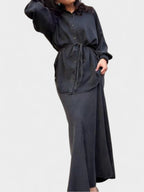 Joe | Tie-Drawstring Shirt & Skirt Set