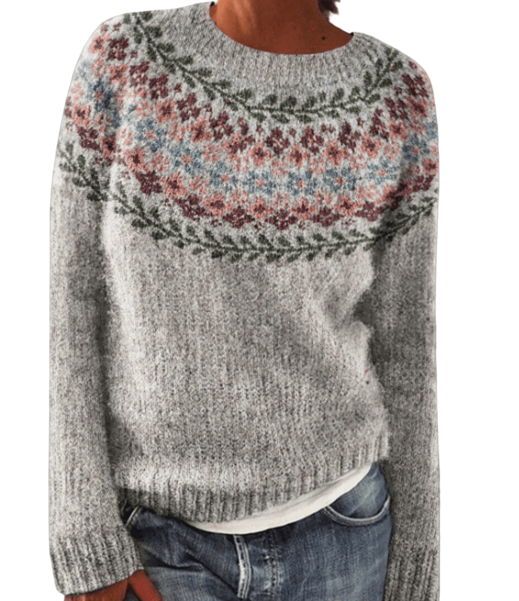 Kaia | Cozy Retro Sweater