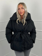 Karly | Stylish Belted Puffer Jacket