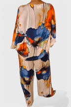 Karoline | Floral Two-Piece Set with Relaxed Fit